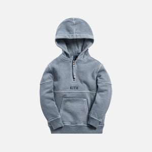 kith indigo hoodie