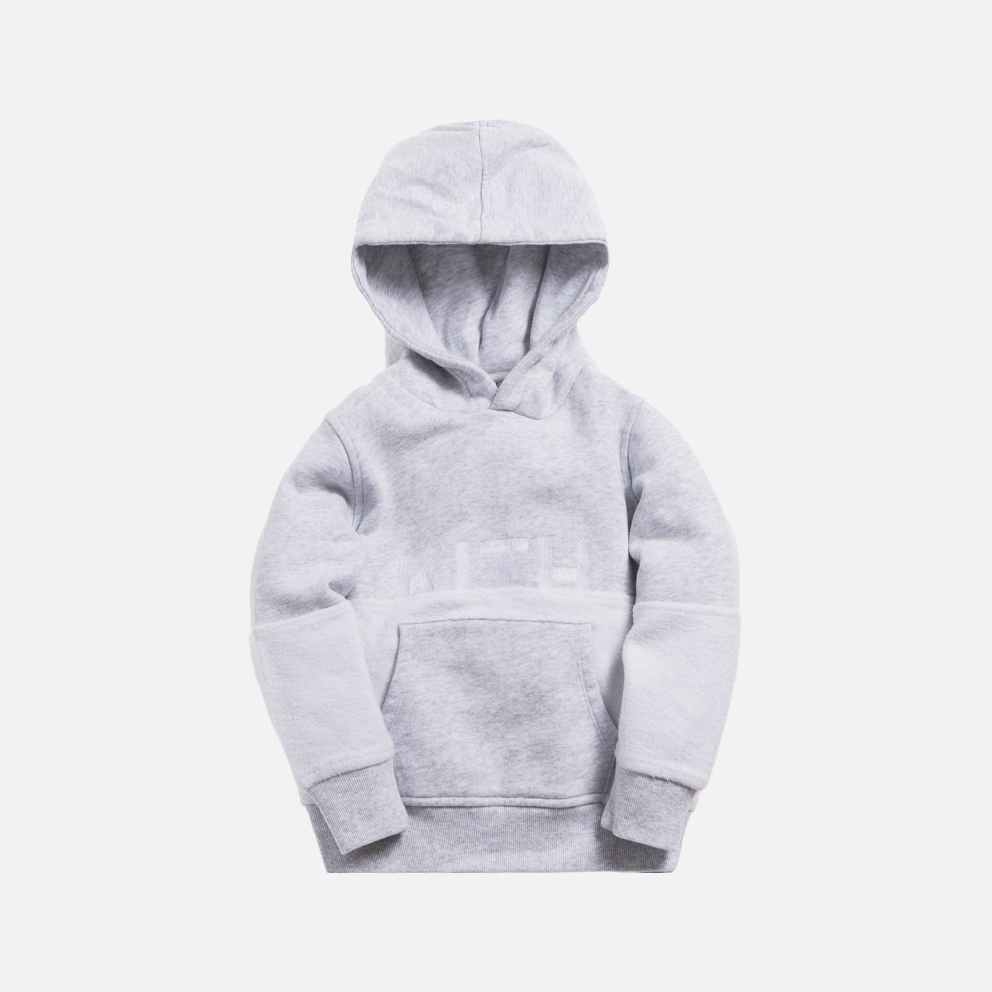 Kith Kids Blocked Williams Hoodie - Heather Grey