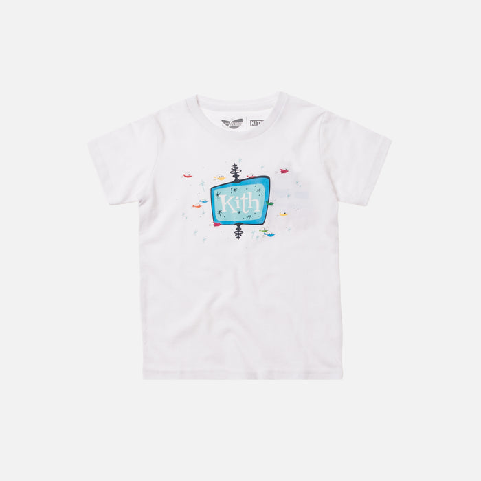 Kith Kids x Jetsons Drive In Tee - White
