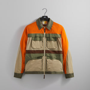 logo tape high-neck jacket - RvceShops Dean Hybrid Jacket - Flagstaff