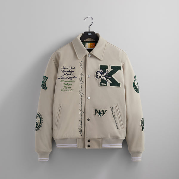 Kith Suede Coaches Jacket - Sandrift