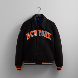 Kith Knicks Leather Varsity Jacket-