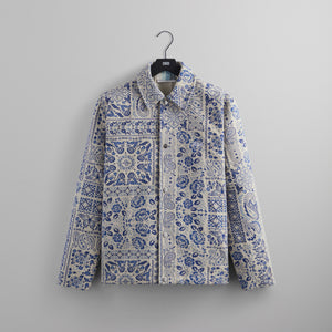 Kith Tapestry Coaches Jacket - Sandrift