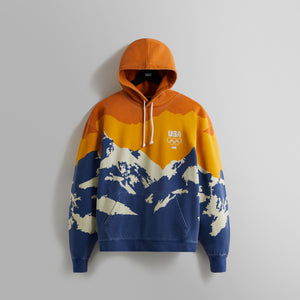 kith nike orange hoodie