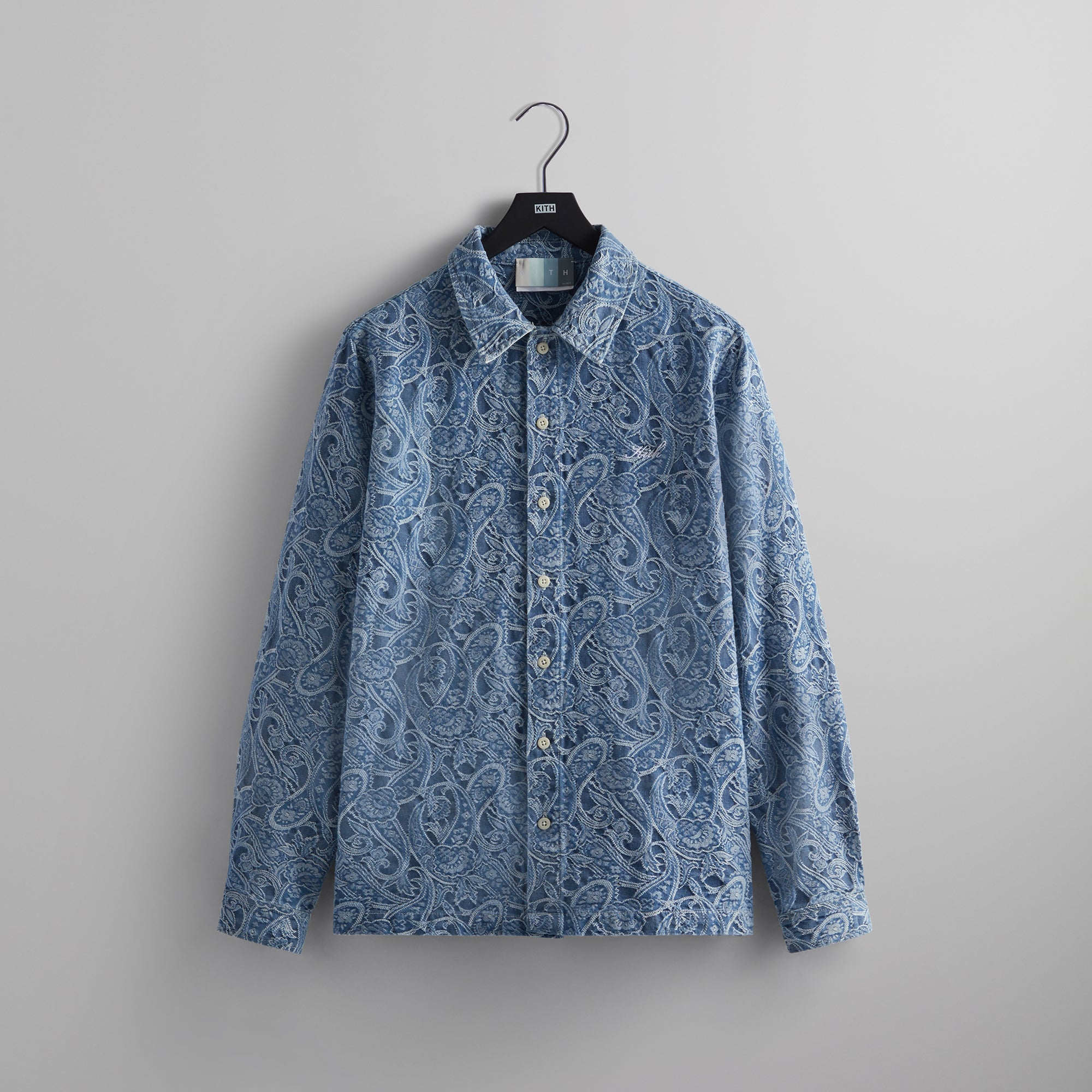 Kith Japanese Indigo Paisley Shirt