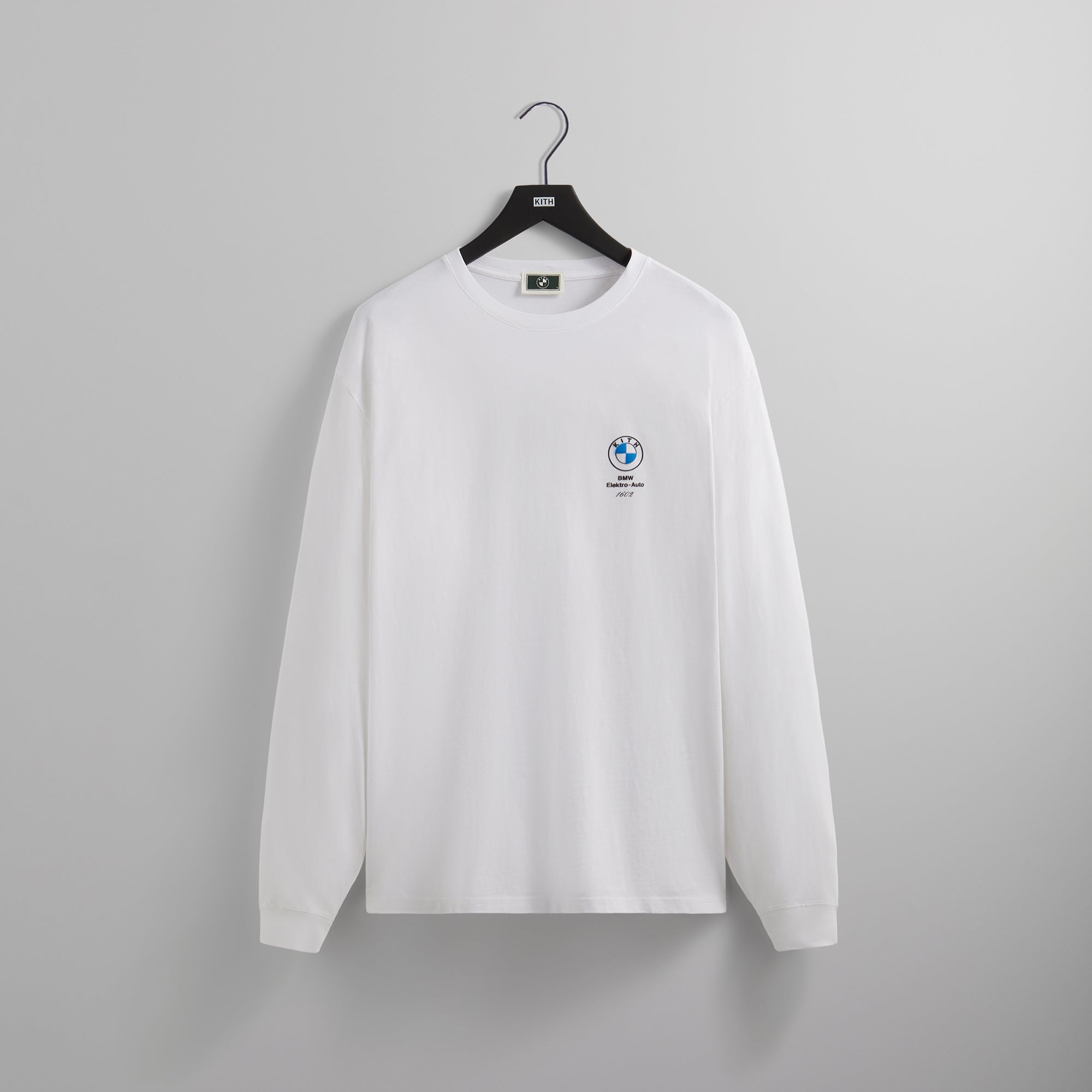 Kith for BMW Crowd Favorite Long Sleeve Vintage Tee - White