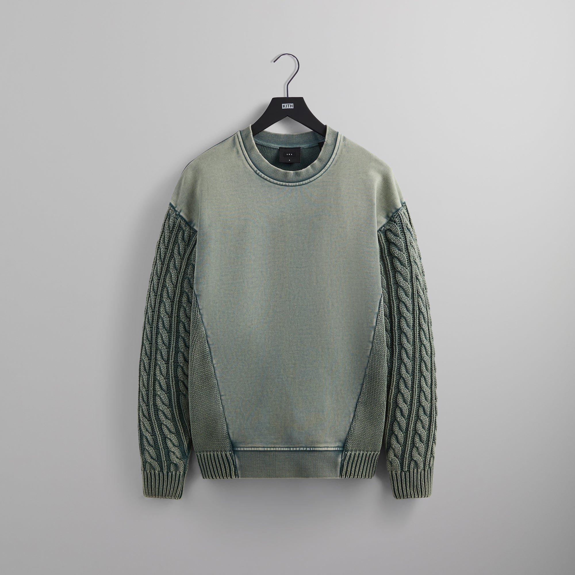 Kith 101 Combo Knit Crewneck - Tinge