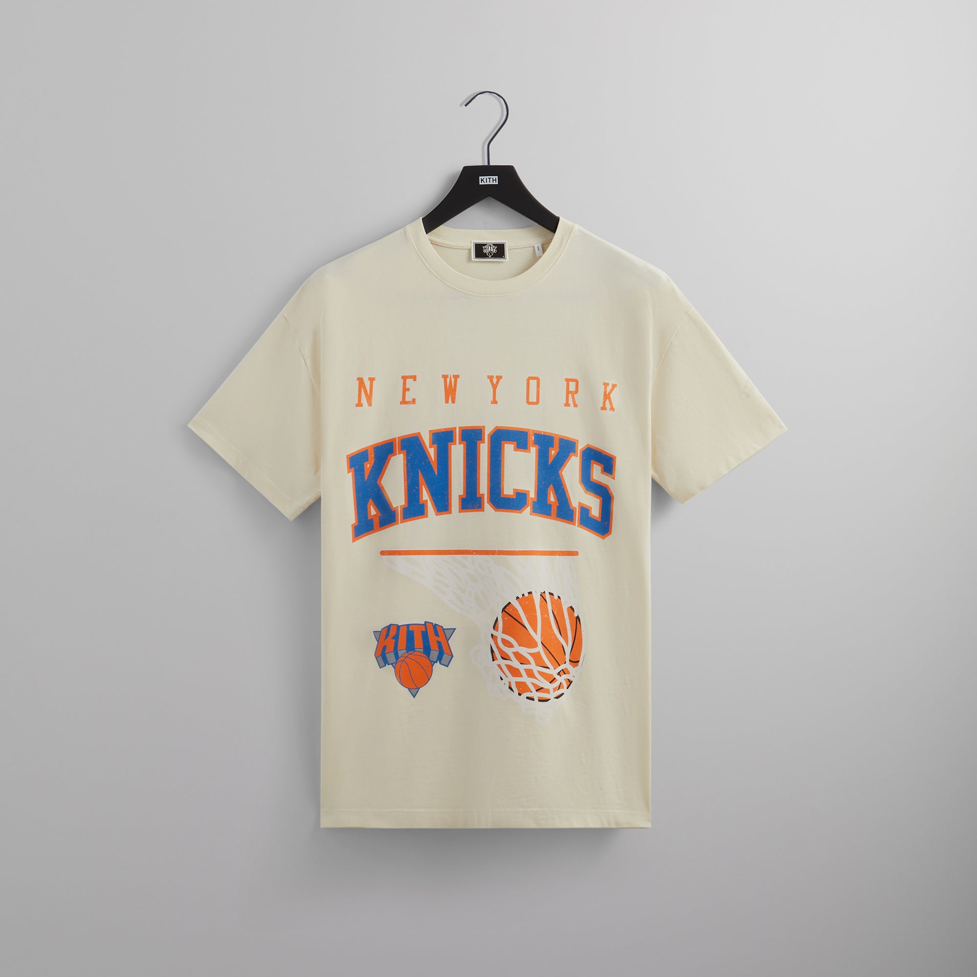 KITH KITH Kith for New York Knicks Hoodie #1 Sandrift M