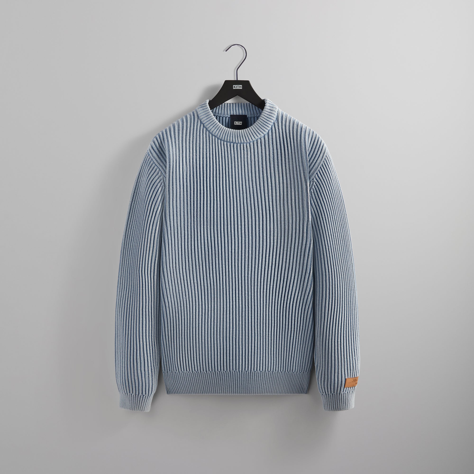 kith Garment Dyed Meyer Knit Crewneck