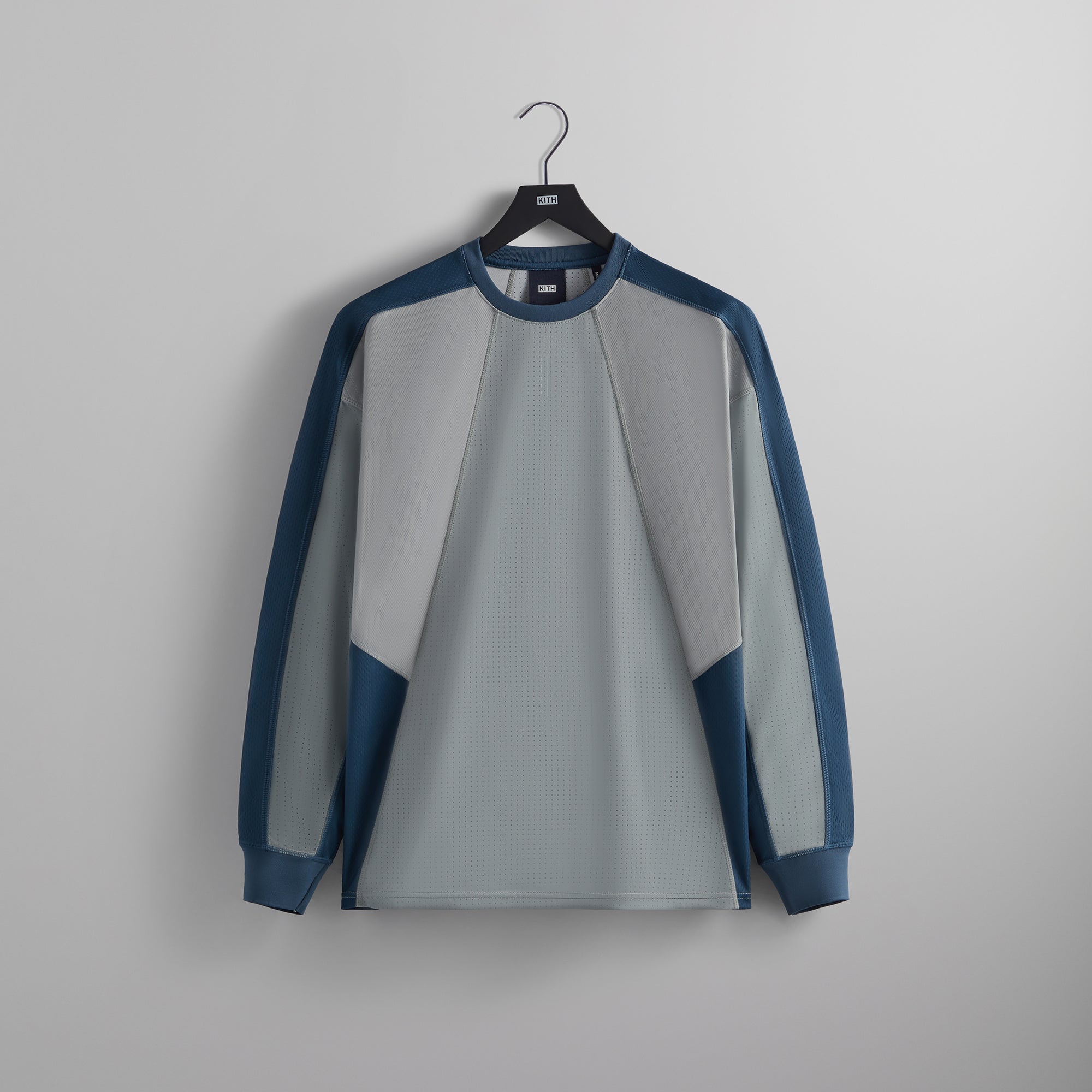 Kith Long Sleeve Panelled Otto Tee - Cavan