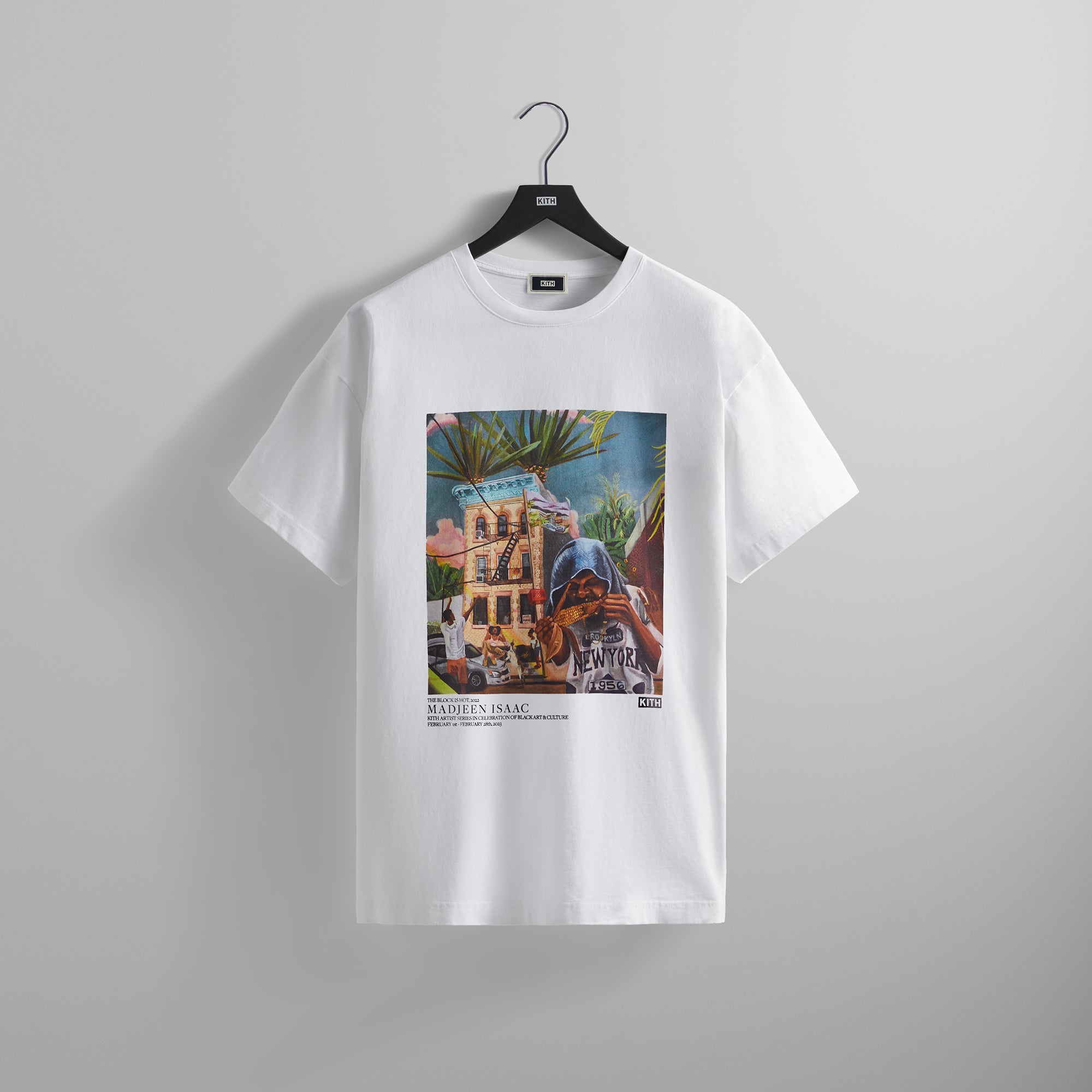 Image of Kith for Madjeen Isaac Gallery Tee - White