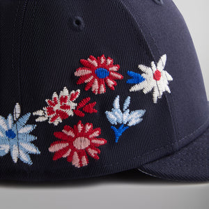 Kith and New Era for Yankees Floral 59FIFTY Low Profile - Nocturnal