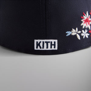 Kith and New Era for Yankees Floral 59FIFTY Low Profile - Nocturnal