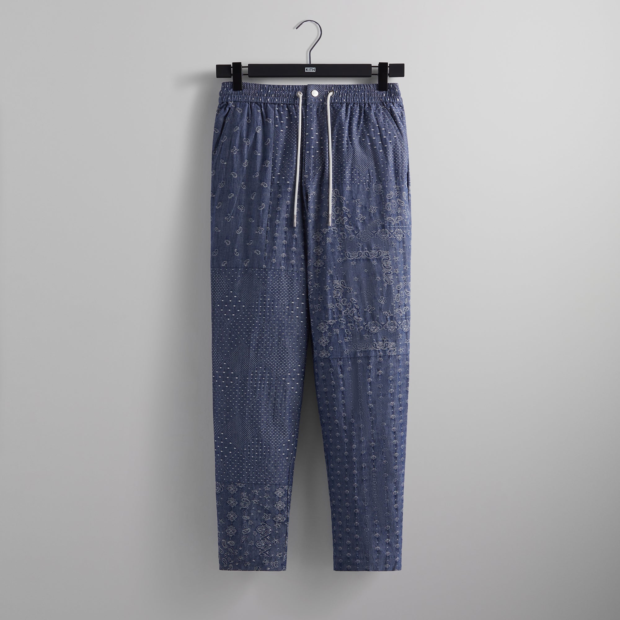 Kith Japanese Patchwork Jacquard Stryker Pant - Light Indigo