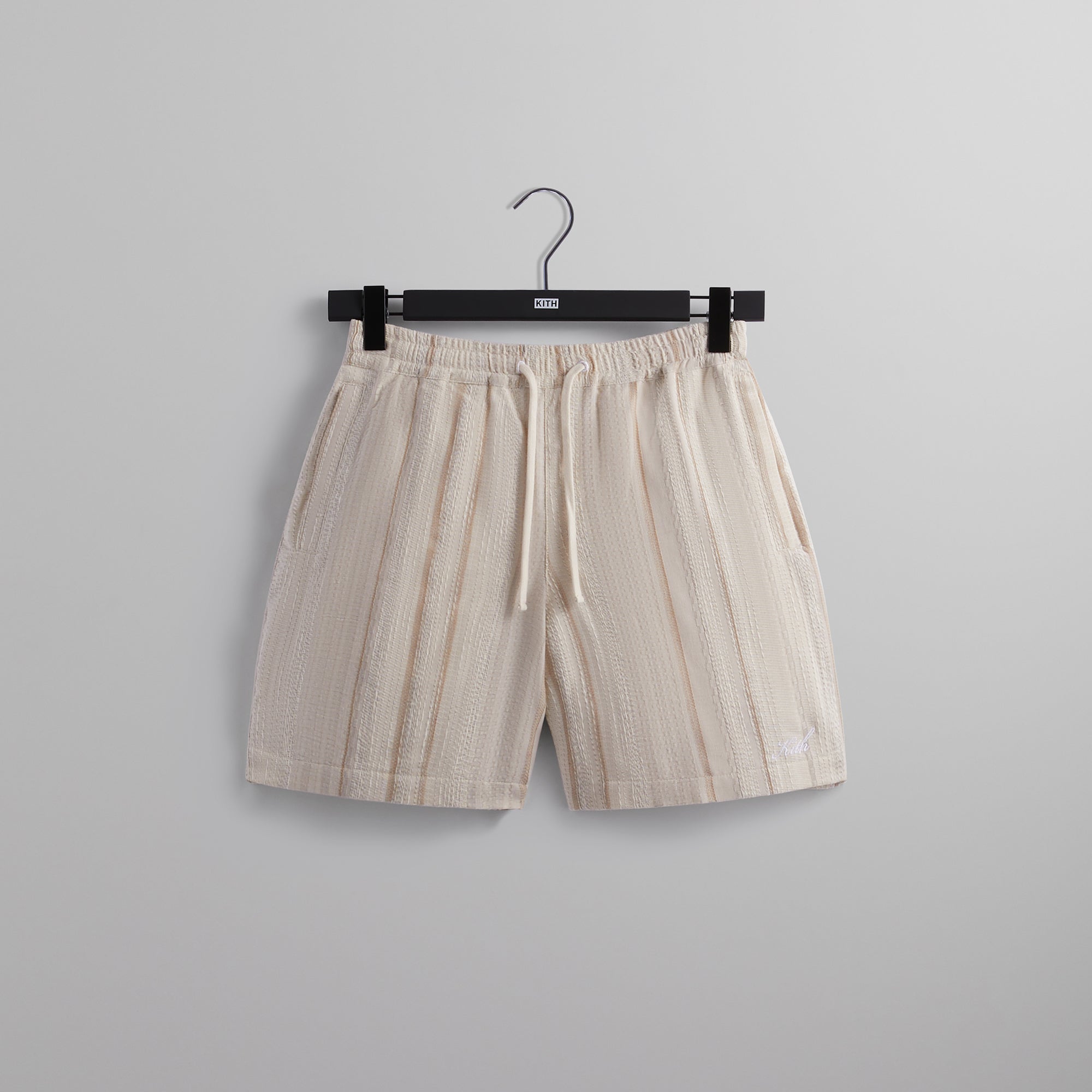 Kith Multi Stitch Hardaway Short - Sandrift PH