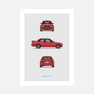 Kith For Bmw M3 E30 Ronnie Fieg Edition Poster