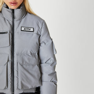 nike reflective puffer jacket