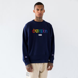 champion x kith crewneck