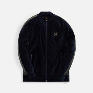 Needles R.C. Velour Track Jacket - Navy