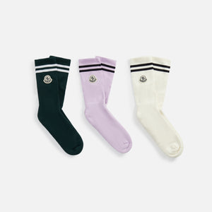 Moncler Socks 3-Pack - Multi