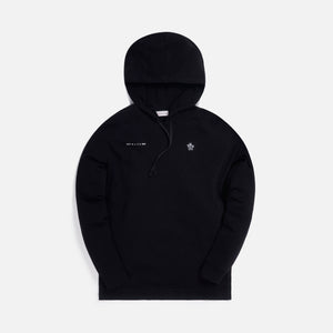moncler double logo hoodie