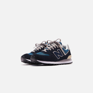 new balance 574 navy blue