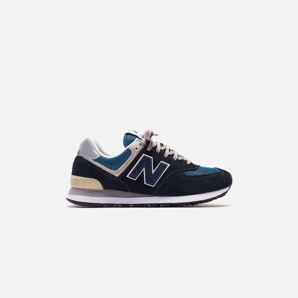 new balance 574 navy with cashmere