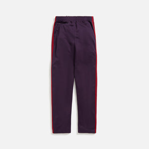 Needles Poly Smooth Narrow Track Pant - Dark Purple – Kith