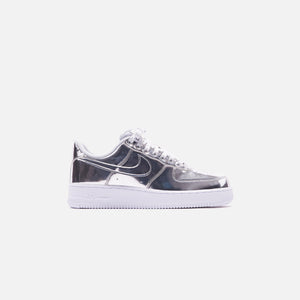 nike air force metallic silver