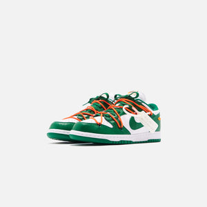 Nike x Off-White Dunk Low Leather - Pine Green / White – Kith