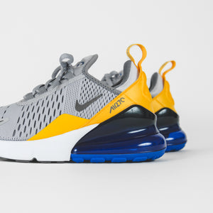 nike air max 270 grey and gold