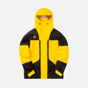 nike yellow and black jacket