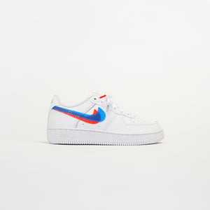 air force 1 ps trainers white blue hero bright crimson lv8