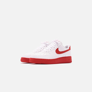 white university red air force 1