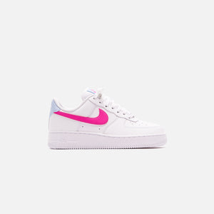 nike air force 1 white fire pink