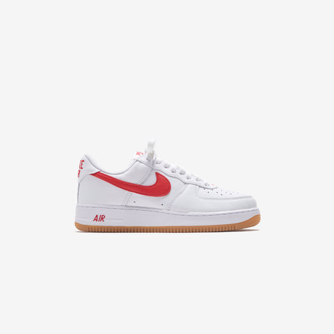 Mathis Interpretar combate Nike Air Force 1 Low Retro - White / University Red / Gum / Yellow – Kith