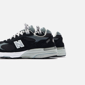 new balance 993 black leather