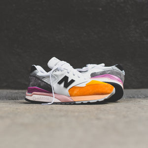 New Balance 998 - Orange / Grey – Kith