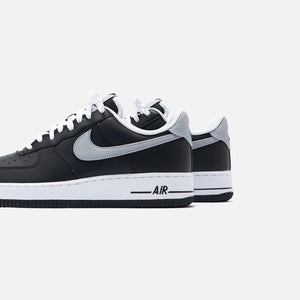 nike air force 1 black and grey