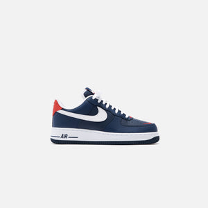 air force 1 07 trainers obsidian white uni red