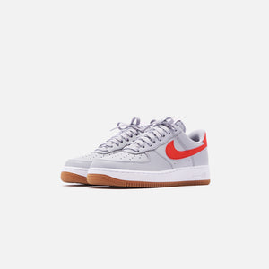 air force 1 white red gum