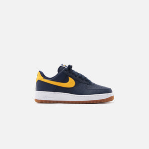 nike air force 1 low black university gold