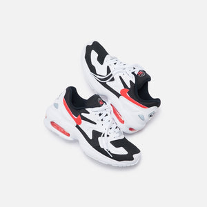 air max 2 white red