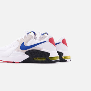 nike air max excee red white and blue