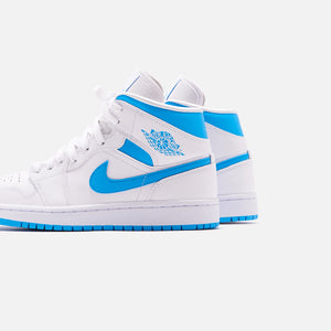 jordan 1 white carolina blue