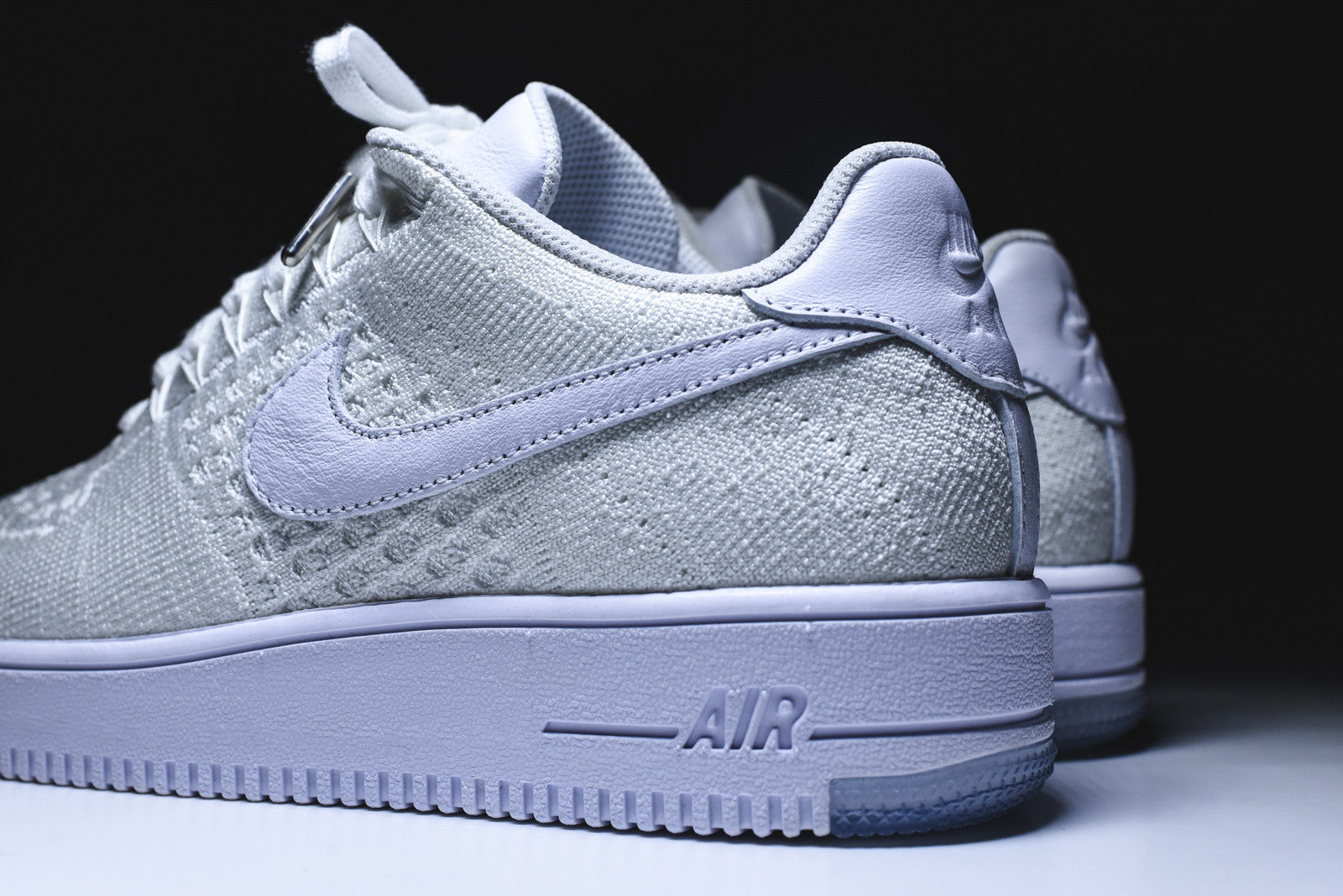 Nike Air Force 1 Flyknit Low - Triple White | Kith NYC