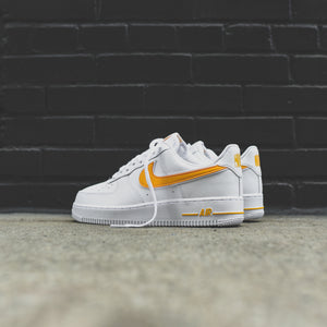 air force 1 white university gold
