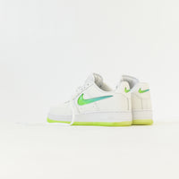 air force 1 jelly swoosh green