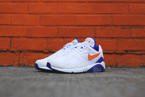 purple orange and blue air max