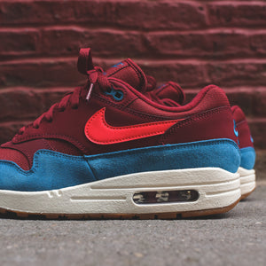 Air Max 1 - Team Red / Orbit Green / Abyss White – Kith